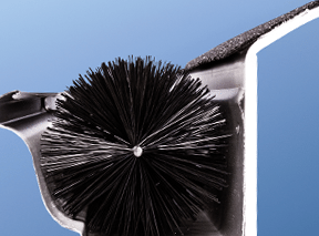 GutterRoo™ prevents leaves and debris from building up and collecting in the gutter, while still allowing water to continue to flow freely through your downspout. It's our recommended alternative to traditional gutter guards.